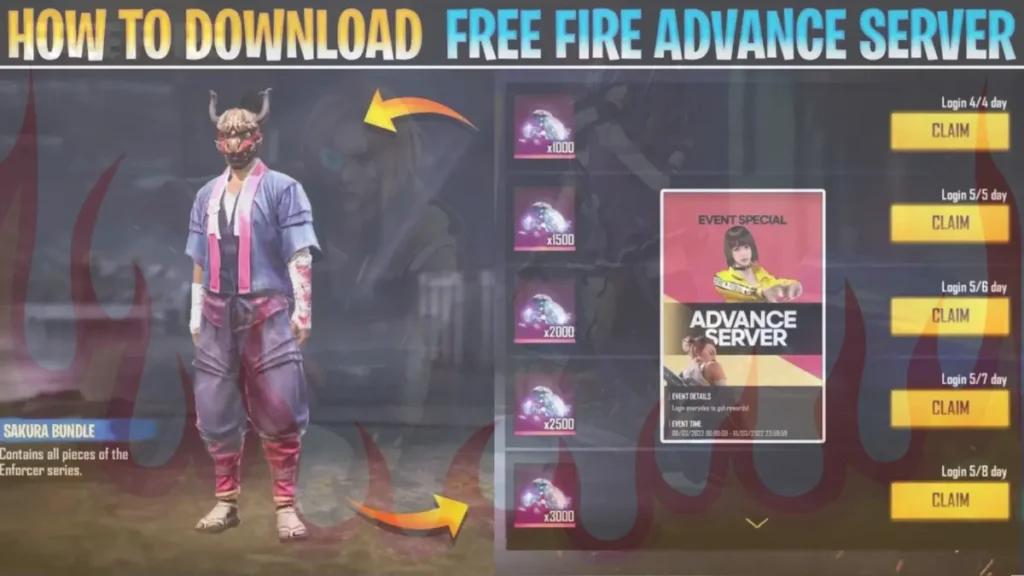 Free Fire Advance Server