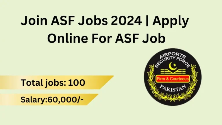 Join ASF Jobs 2024