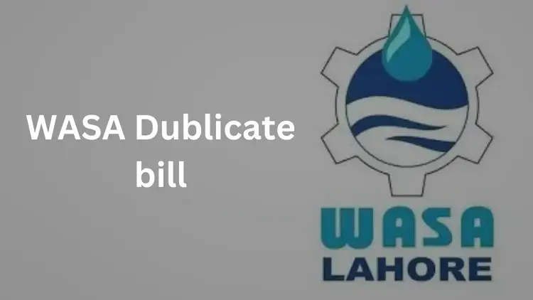 wasa bill office lahore