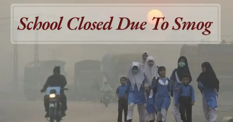 school closed in punjab due to smog